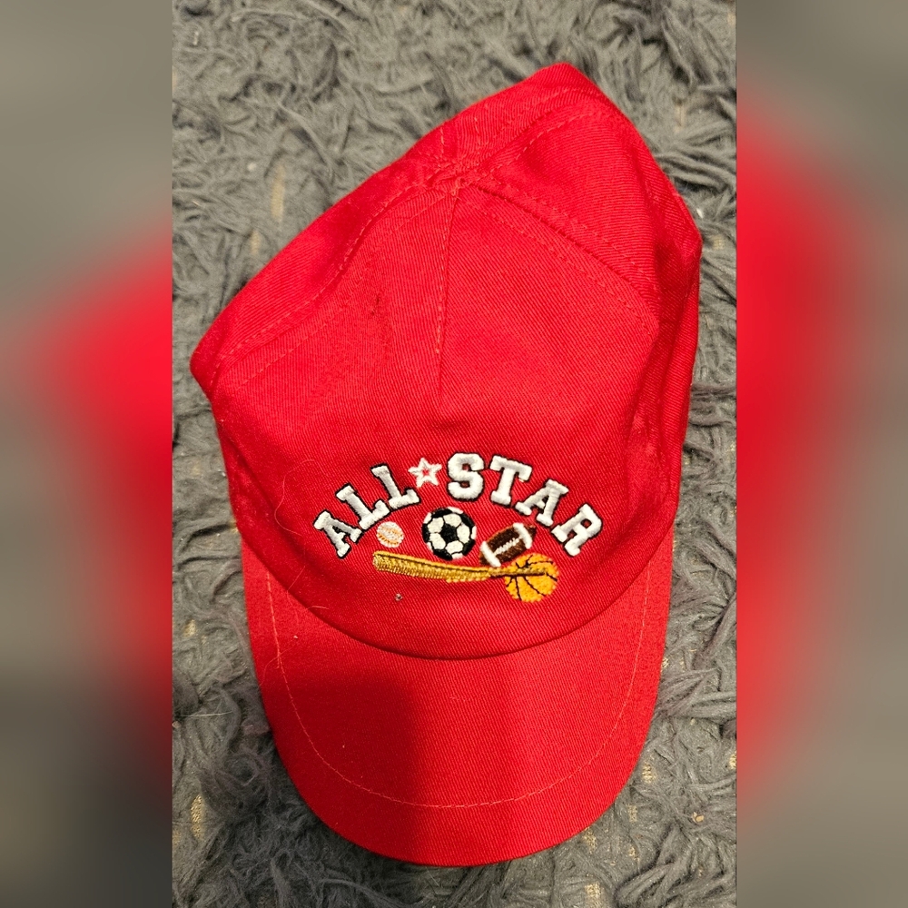 Red All Star Cap